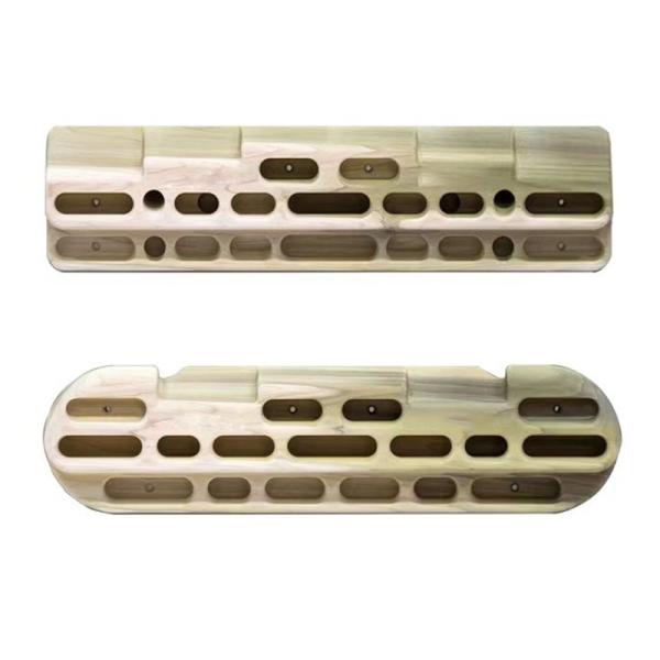 Tabla de entrenamiento de dedos de madera montada en la pared Treinamiento de escalada en roca Treinamiento como escalada Tabla de entrenamiento de dedos con jarras, pendientes