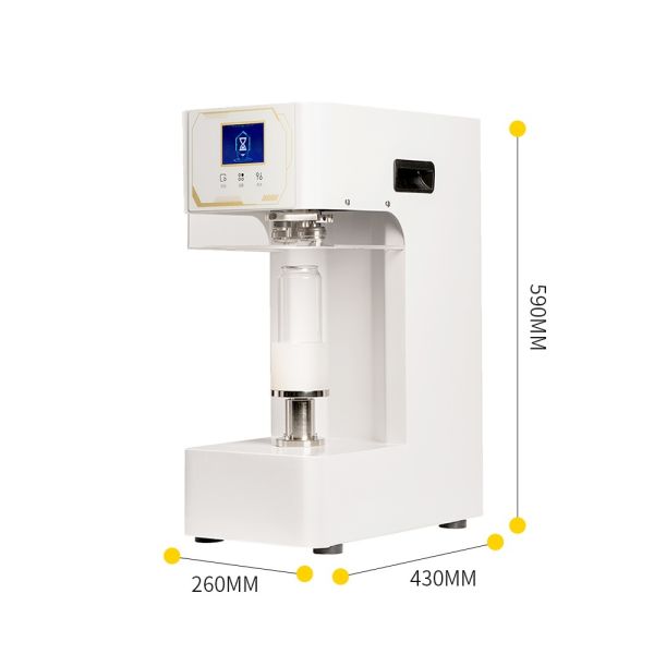 Portable Non Rotating Cans Sealing Machine Automatic With Adjustable Base