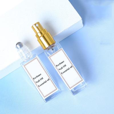 Os recipientes cosméticos de vidro perfumam por atacado a garrafa do pulverizador do vidro do óleo essencial