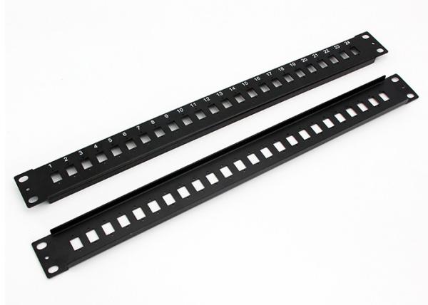 Small Dimension Fiber Optic Distribution Panel 1U 8/12/24/32 Ports With 1.5mm CRS