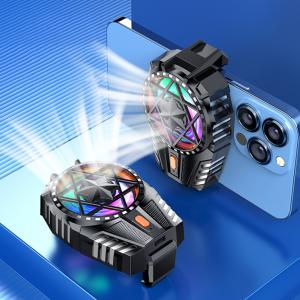 Mobile Phone Air Cooler for iPhone Samsung X112 300mah Rechargeable with RGB