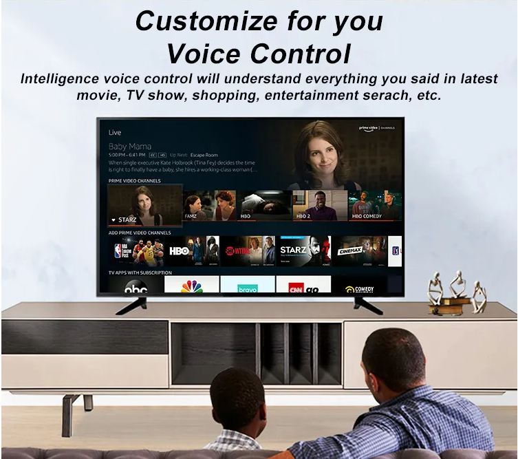 32 65Inch Digital QLED TV – Supports DVB-T2 HDMI VGA USB Inputs