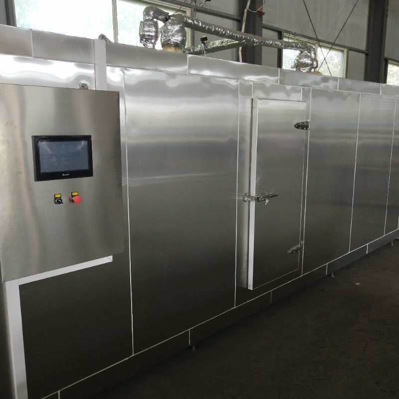 Морепродукты IQF Завод по переработке креветки Картофель Фри Фри Морозильная машина