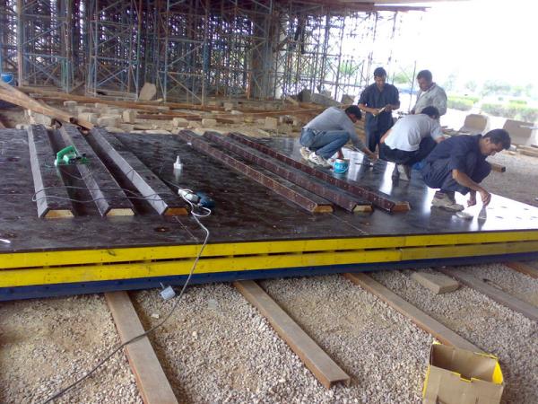 1220mm*2440mm, 1250mm*2500mm concrete  Formwork  plywood