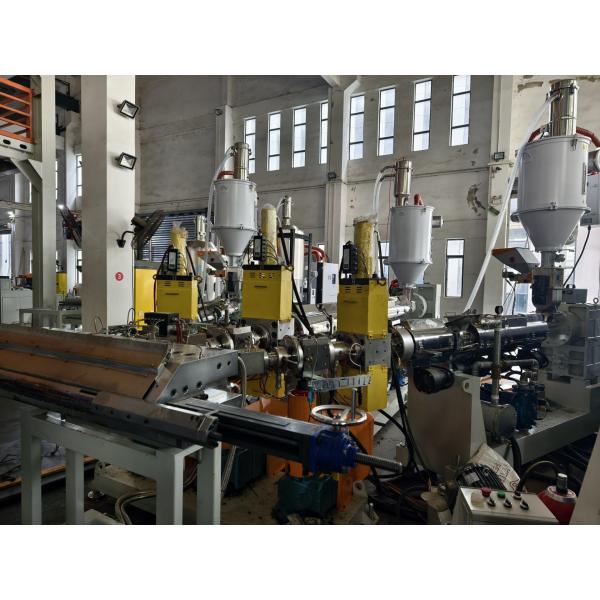 Máquina de extrusión de plástico de tornillo único para láminas de equipaje ABS