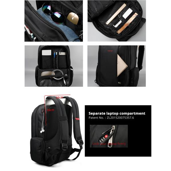 BSCI Usb Charging Business Travel Laptop Backpack For Men 29*9*20cm