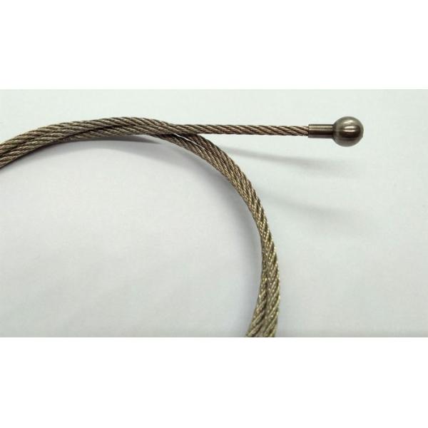 Low Price Stainless Steel Fittings Wire Rope With Carbon Steel Ball Shanks
