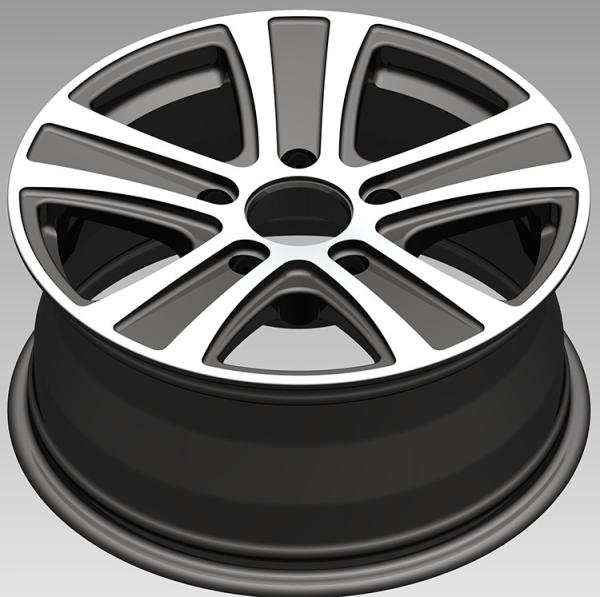 8.5Jx18inch and Sandy Yellow Heavy Duty Military Wheel Rim / 1800kg  Loading Rating  18inch  Military Forged Wheel Rim