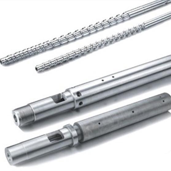 Nitriding Treatment Injection Screw Barrel Alloy Steel HRC58-62