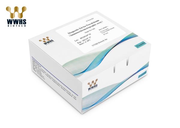 FIA diagnóstica rápida POCT de Kit IFA Colloidal Gold IVD WWHS do teste do PCT