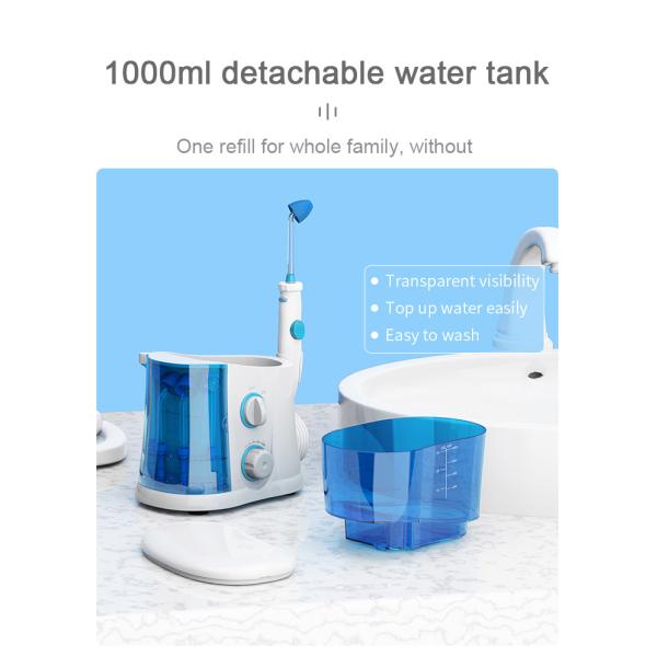 Отсутствие аллергического электрического носового Irrigator 1000ml с вращая соплом 360