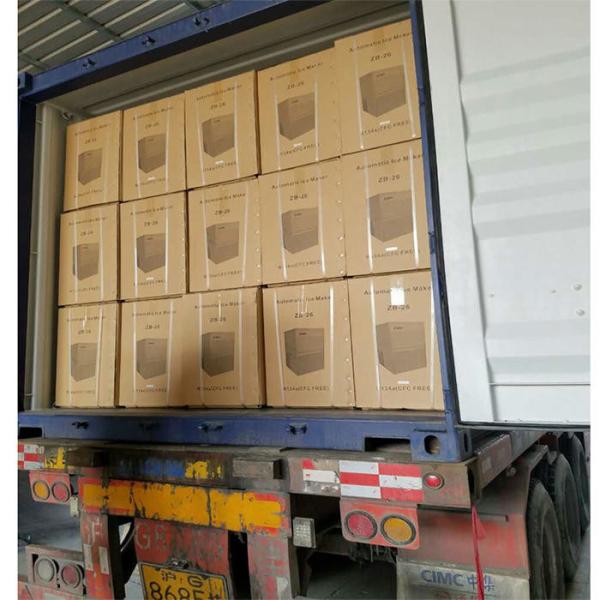 R134A 120kgs/24H Commercial Ice Maker Machine Hard Melt Bullet Ice Cube Maker