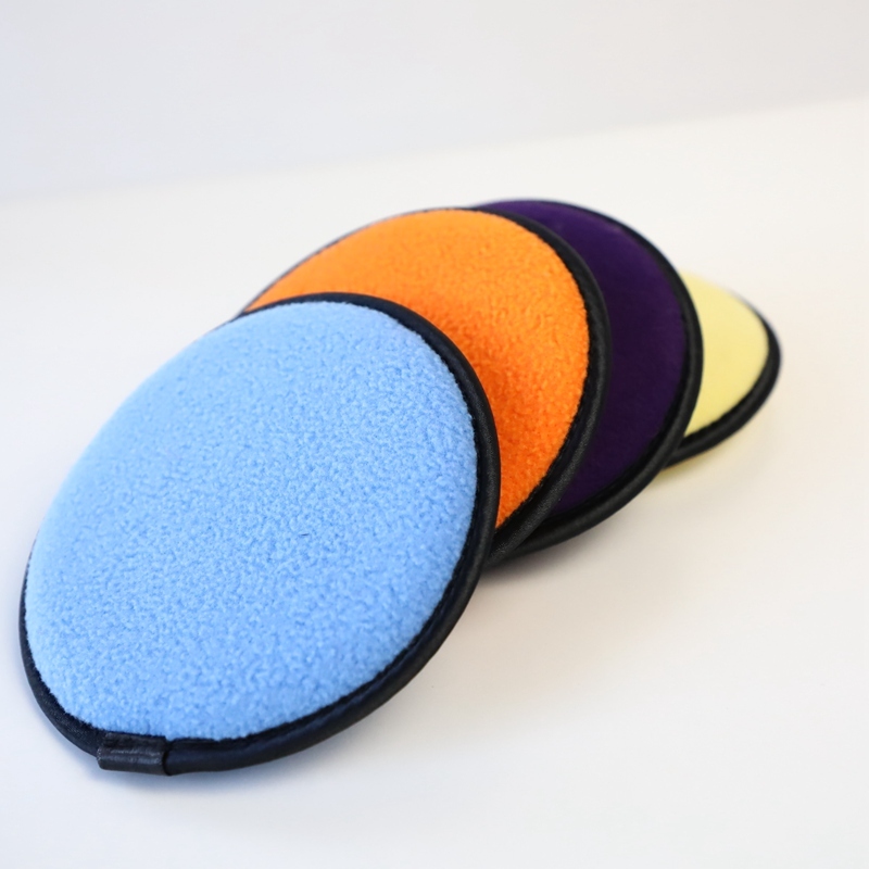 Polar Fleece Polyester 12x12cm Microfiber Makeup Remover Pads For Daily Skincare Routine And Deep Pore Cleaning