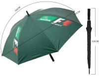 manuel EVA Handle Fiberglass Ribs Umbrella ouverte de 130cm