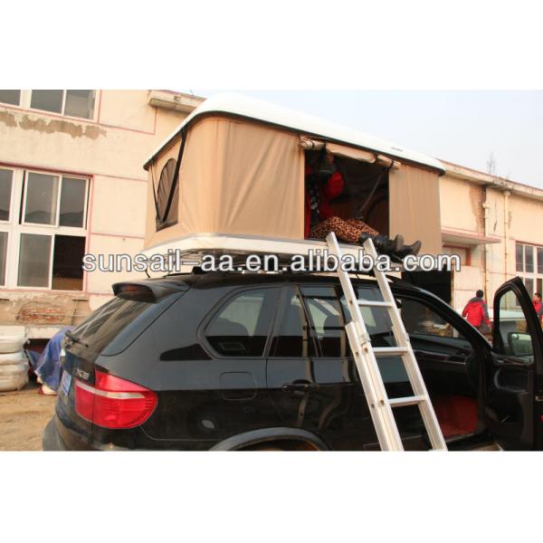 Automatic Hard Shell Fiber Glass Car Roof Top Tent for Waterproof Camping Comfortable