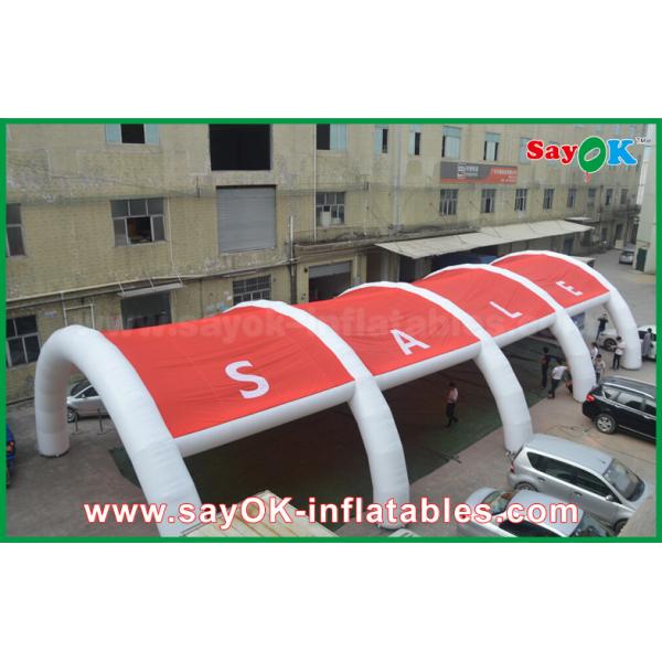 inflatable work tent Red And White Giant Inflatable Air Tent Gate For Exhibition Or Event