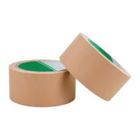 Bande de cachetage de carton de PVC de Brown, largeur de emballage faite sur commande de la longueur 18mm de la bande 20m de PVC