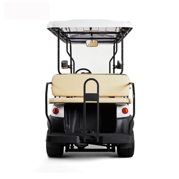 AC System Electric 12 Seater Golf Cart with Solar Panel , 45km Maximum Travel Distance