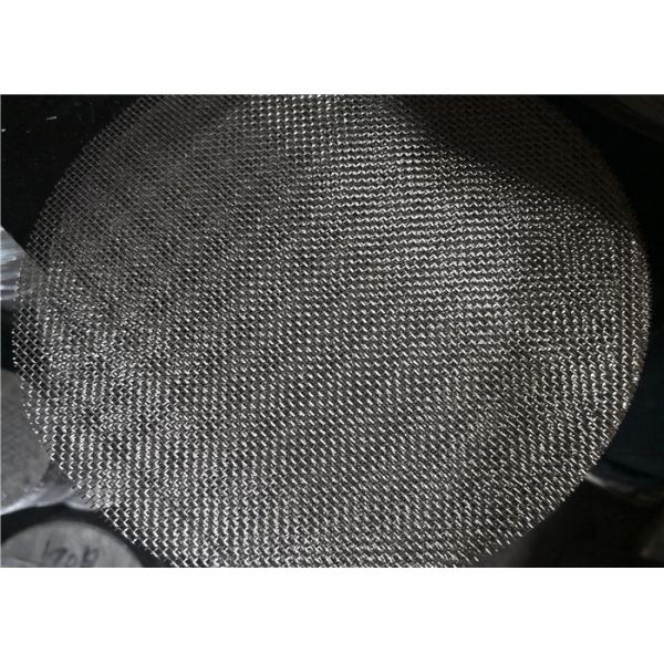 Diameter 240Mm 100 Mesh Count Stainless steel Wire Mesh Screen For Rubber And Extruder Machine