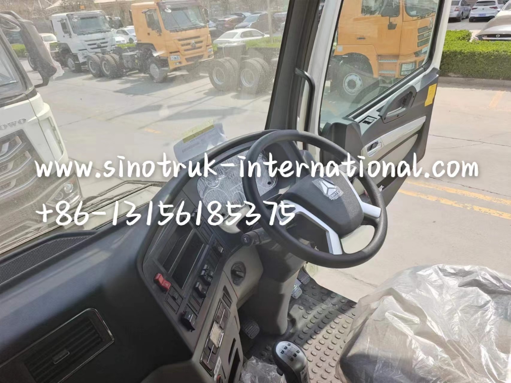 Тележка 6×4 RHD ZZ1257V324JB1R конкретного смесителя SINOTRUK HOWO