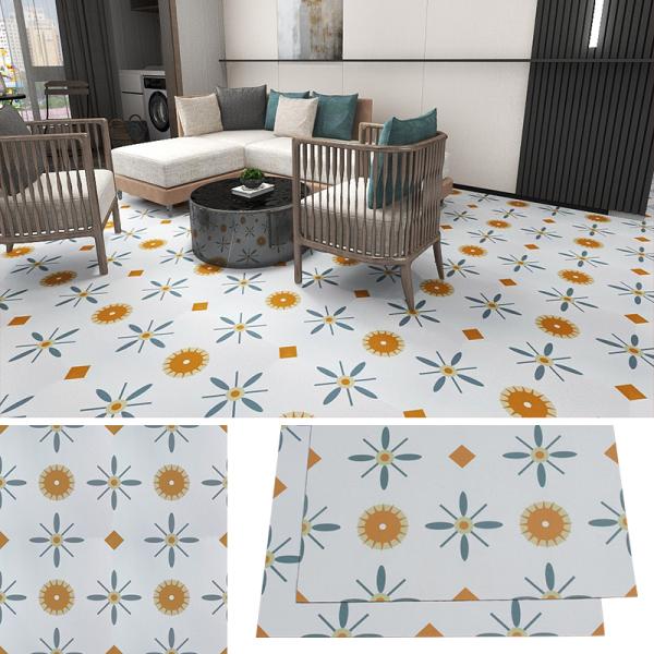 Waterproof Self Adhesive Vinyl Flooring with 3 Years Warranty and 62 Pieces per Carton for Indoor Use