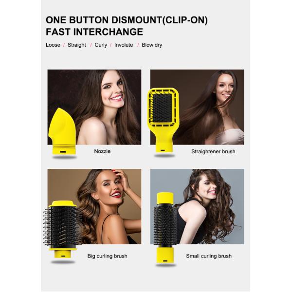 Набор щетки 4 фена для волос отрицательного иона отделяемый в 1 моторе 24V DC