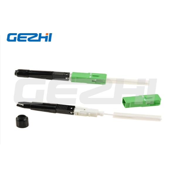 SC APC Hot Melt Splice на соединителе