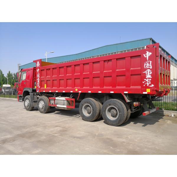 HOWO Heavy Duty Dump Truck 12 Tyres 371 Hp 12 Wheel 8x4 Tipper Truck