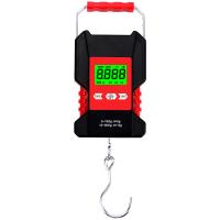 Digital Waterproof Rechargeable Hanging Scale Luggage Scale 50kg 0.01kg LCD Display Fishing Scale With Measuring Tape IP68