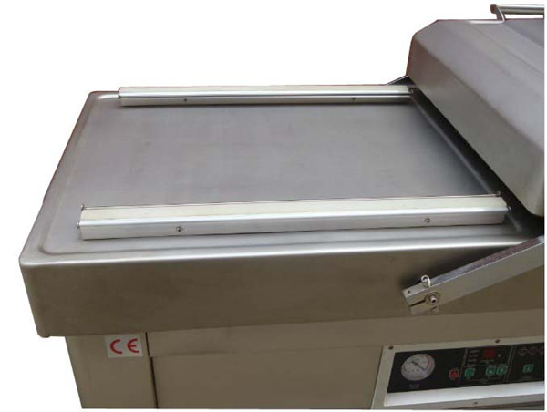 Máquina de embalaje de vacío de doble cámara, sellador de vacío industrial de sellado térmico