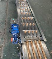 10kg/h machine automatique de cornet de crème glacée de la longueur 60mm écologique