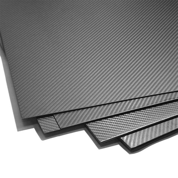 Super Light & High Stiffness 100% 3K Carbon Fiber Panels - Good Flexibility