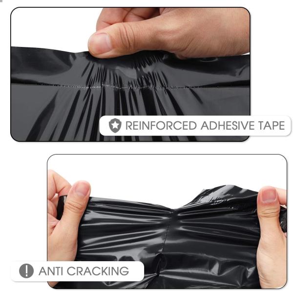 Waterproof Custom Recycled Poly Mailers Tear Resistant LDPE Poly Bags Durable For Packaging