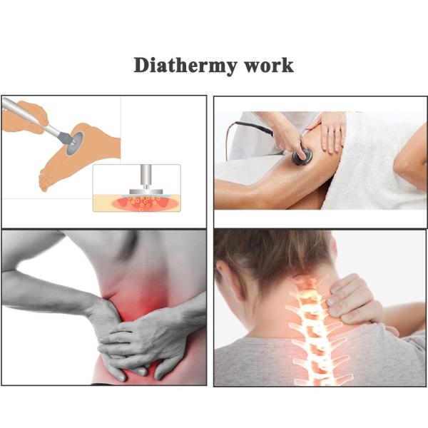 машина массажа боли в спине 448khz с контролем температуры вымачивает машину красоты Tecar Rf