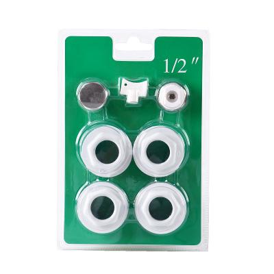 7 Elements 1/2 Heating Radiator Accessories White For Hotel