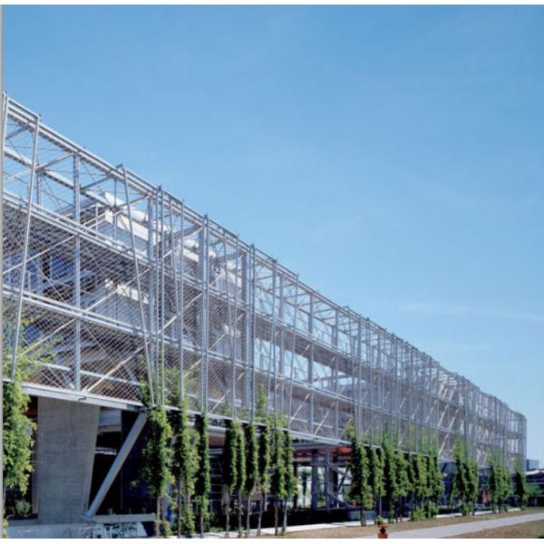 Hand Woven Stainless Steel Diamond Rope Mesh For Building Constructio