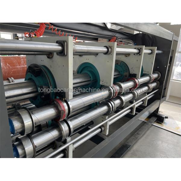 Автоматическая 3-цветовая печатная режущая машина для гофрированного картона