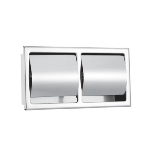 Hotel bathroom accessories Wall Mounted Double toilet tissue roll holder Wall Mounted Double Toilet Tissue Paper Dispens