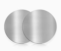 Décoration intérieure Plaque en aluminium argentée brossée 1050 1100 5052 6061 Plaque en aluminium anodisé Épaisseur 1 mm