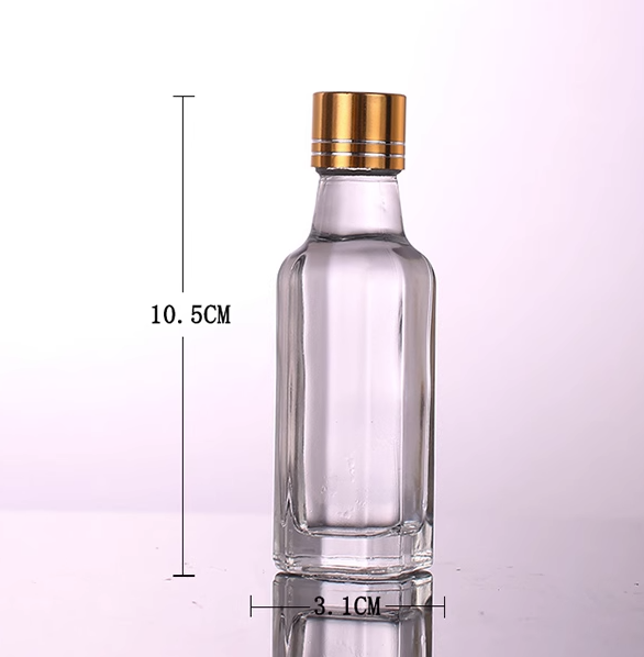 250 мл Круглое темно-зеленое оливковое масло для приготовления пищи Стеклянная бутылка из здорового стекла без свинца