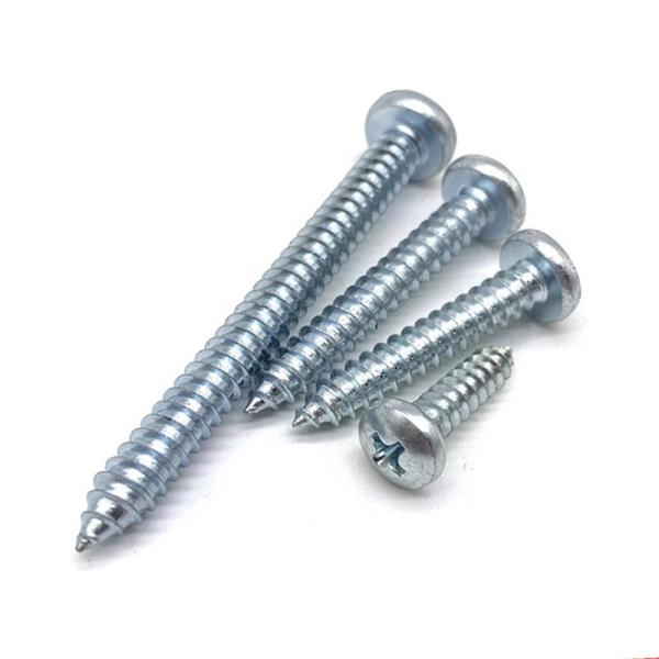 DIN7981 Phillips Pan Head Screw de type point C à autocollant