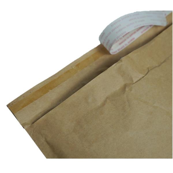 Recyclable Kraft Honeycomb Paper Padded Mailers Self Adhensive Tape
