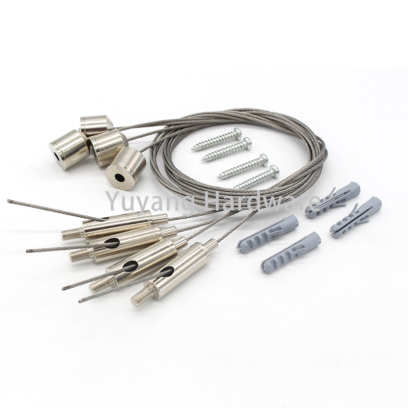 Ceiling Suspension System Light Hanging Kit Cable Gripper for Lighting