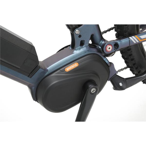 Max Range 50 - 60KM Full Suspension Electric Mountain Bike Wheel Size 27.5 Inch