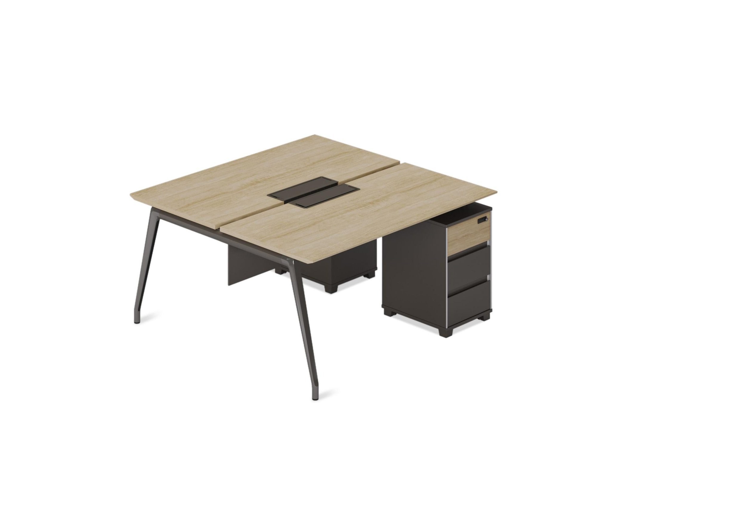 I Varna 2 Modular Workstations and Benches with W1879*D1770*H750(mm), W3800*D1480*H750(mm), and W2800*D1500*H750(mm) Dimensions