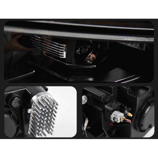 Demillon Turn Signal for Volkswagen Tiguan L Headlight2017-2020 Modified High-End Led Headlights Daytime Running Lights