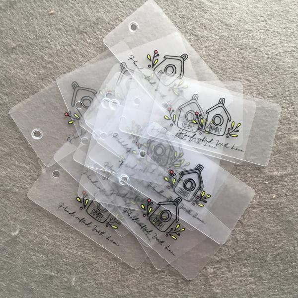 Environmental Friendly Hot Stamping Clothing Swing Tags