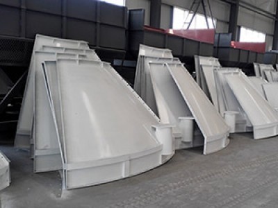 100 Ton Batching Plant Cement Silo / Mobile Cement Silo Pneumatic Conveying