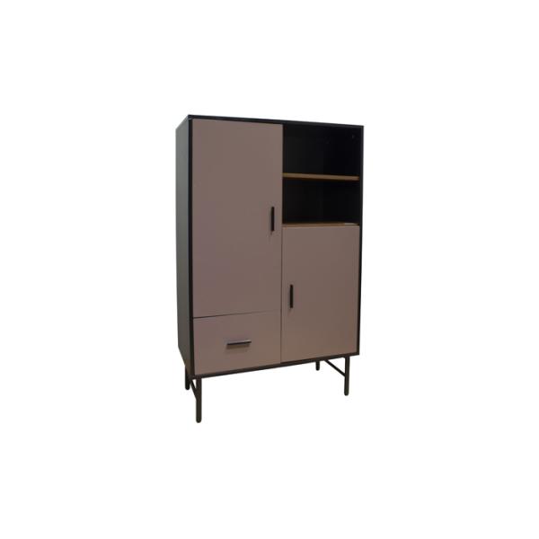 Paper Veneer Finish Mdf Painting BSCI 20KG Bedroom Storage Stand