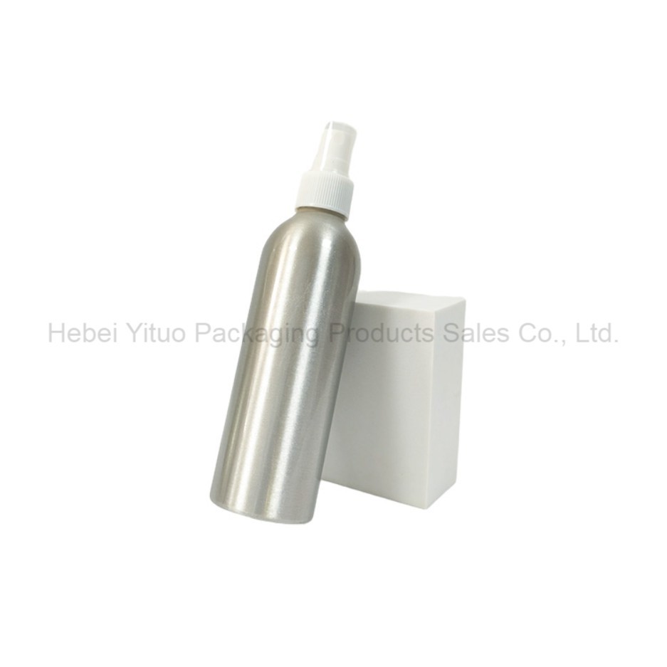 aluminum Travel Size Spray Bottle Durable Leak Proof Design Ideal for Cosmetics Essential Oils